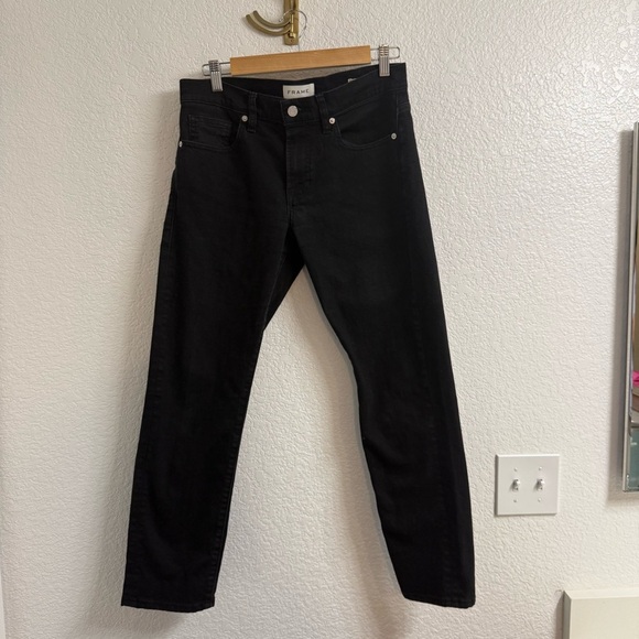 FRAME L'Homme Slim in Noir Size 30 - Picture 1 of 4